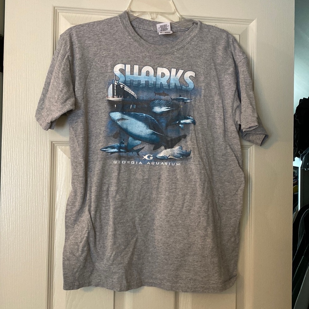 Vintage Aquarium Shark Tee